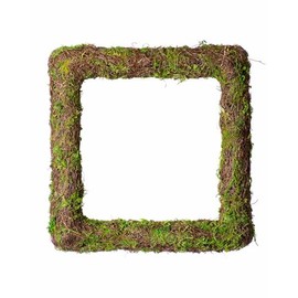 SuperMoss (22591) Woodland Wicker Wreath, Square 18in