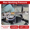 Toolly High Pressure Washer Ball Valve Kit, 3/8 Inch Quick