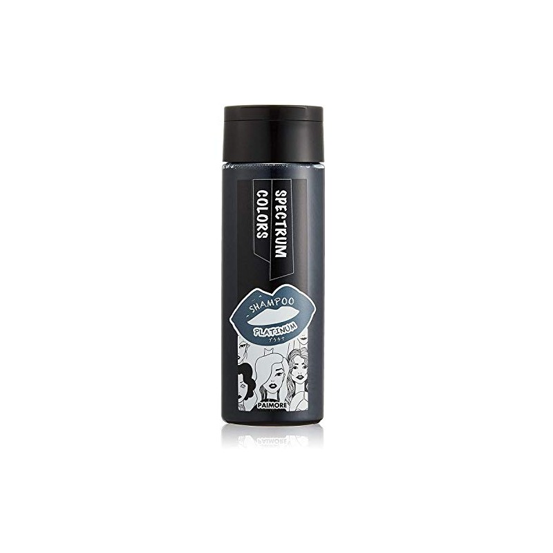 PIEMORE Spectrum Colors Color Shampoo, Platinum, 6.8 fl oz (200