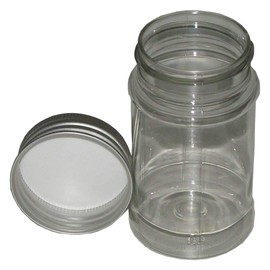 5 Wide Neck Can Pet Screw, 100 ml + 1 Transparent Bag