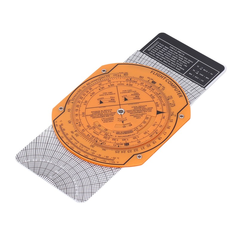 Flight Computer Aviation Pilot Flight Calculator Plastic Military Navigation Training