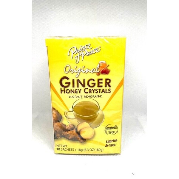 Ginger Honey Crystals Instant Beverage  Original (10 Bag)