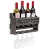AOAOPQ Wall Décor for Home Interior Wood Wine Rack Wall