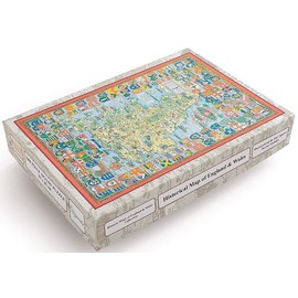 JG Historical Map of England and Wales 1000 Piece Jigsaw Puzzle
