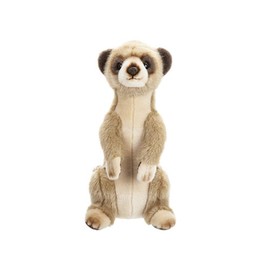 Premium Light Brown Meerkat Plush - 30cm (1 Pc.) - Lovable & Adorable Bean-Filled Stuffed Toy, Perfect Cuddling Companion, for Kids & Adults