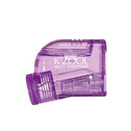 KUTSUWA STAD K'ZOOL Sharpness Adjustable Pencil Sharpener, Translucent Purple (RS035PU)