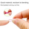 100 PCS Brass Paper Fasteners Metal Brass Fasteners, Mini Brads