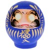 Kotobuki Achievement Daruma Collectible Figurine, Small, Blue