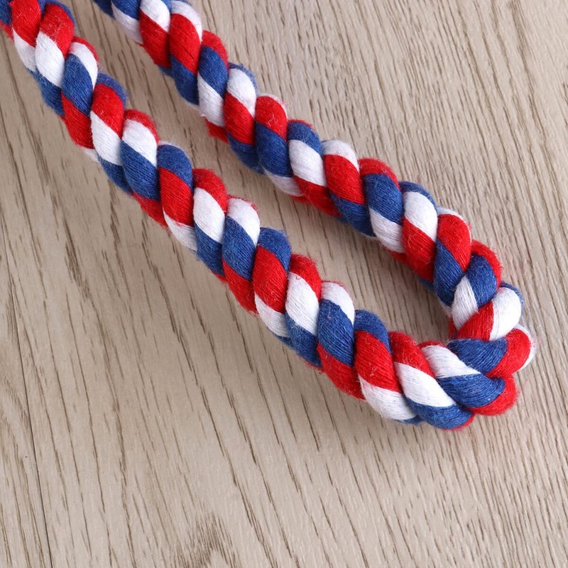 POPETPOP Rope Perch, Parakeet, Perch, Parrot, Bird Toy with Bell