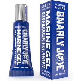 Gnarly Joe Concentrated Eye Serum – 10ml, Hyaluronic Gel with Marine Algae & Aloe, Rejuvenates Tired Eyes, Reduces Puffiness & Dark Circles, Plumps, Softens & Smooths Skin