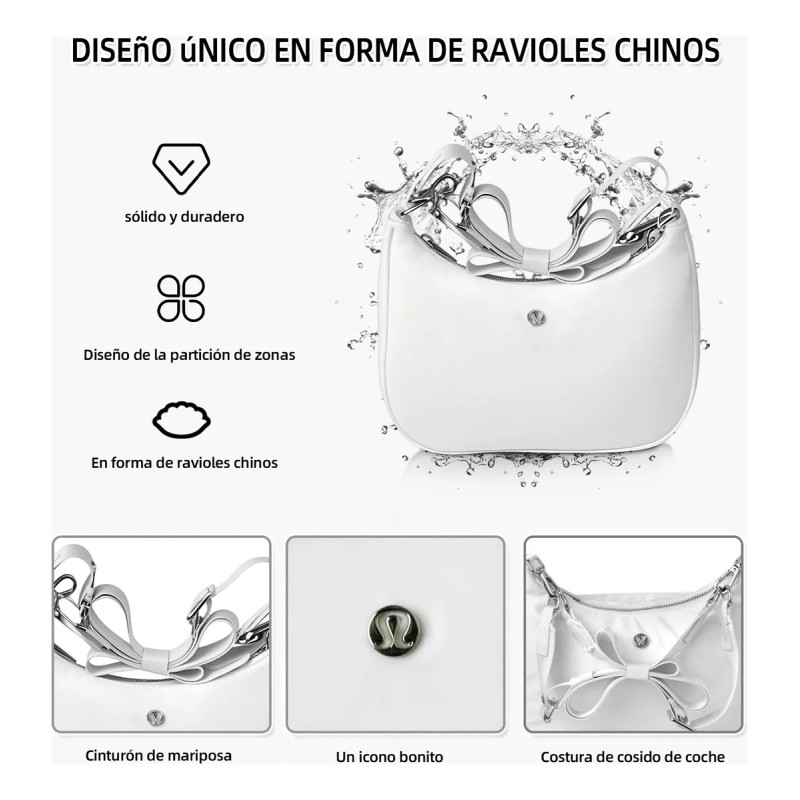 Lululemon Bolso Mujer Crossbody Ajustable Moda Mini Hombro