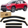 Nilight in Channel Durable Rain Guards for Toyota RAV4 2019