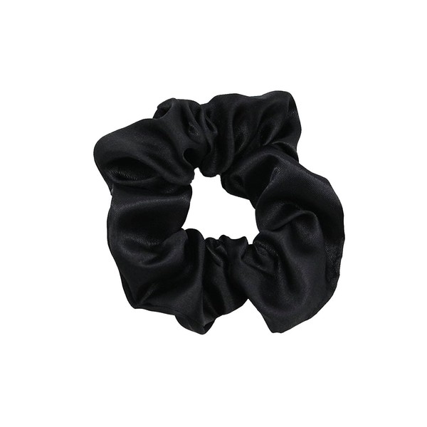 FamGift シンプルでのあるヘアゴムは 髪を傷めません 日常通勤にもぴったり で 小さくて持ち運びやすく 収納も簡単です(ブラック)