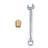 AB Tools Brass Boat Drain Plug & Spanner Speedboat Rib