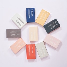 THXSILK 25 momme Silk Pillowcase for Hair and Skin - Mulberry Silk Pillowcase - Hypoallergenic with Hidden Zip - Pure Silk on Both Sides (Luxury Grey, 80 x 80 cm)