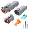 HISports DT Connector Kit 4 Pin Way Sealed Male and