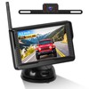 CAMECHO Wireless Rear View Camera Kit Night Vision Reversing Camera