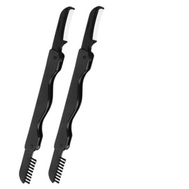 Ipetboom 6pcs Portable Dual Ended Eyebrow Brush and Eyelash Comb Soft Bristles for Gentle Grooming Stylish Design for Women Addition to Any Makeup Bag