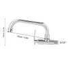TOPINCN Kitchen Faucet, Wall Mounted Single Cold Water Tap Single