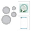 Spellbinders Etched Dies by Becca Feeken-Circles- Picot Petite