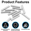 Murtenze 12 Pack 4mm x 20mm Stainless Steel Dowel Pin,