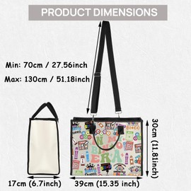 TSOTMO Funny Player Gift Gambling Lover Gift Lucky Bag Games Lover Tote Bag For Women Mother (to yell Tote)