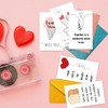 21Pcs Lover Lunch Box Cards,Inspirational Love Cards,Anniversary Commemorative Bento Boxes,Couples'