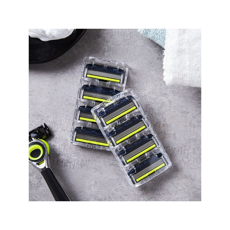 Dorco Face 5 razor blades, 8 packs / 도루코 페이스5