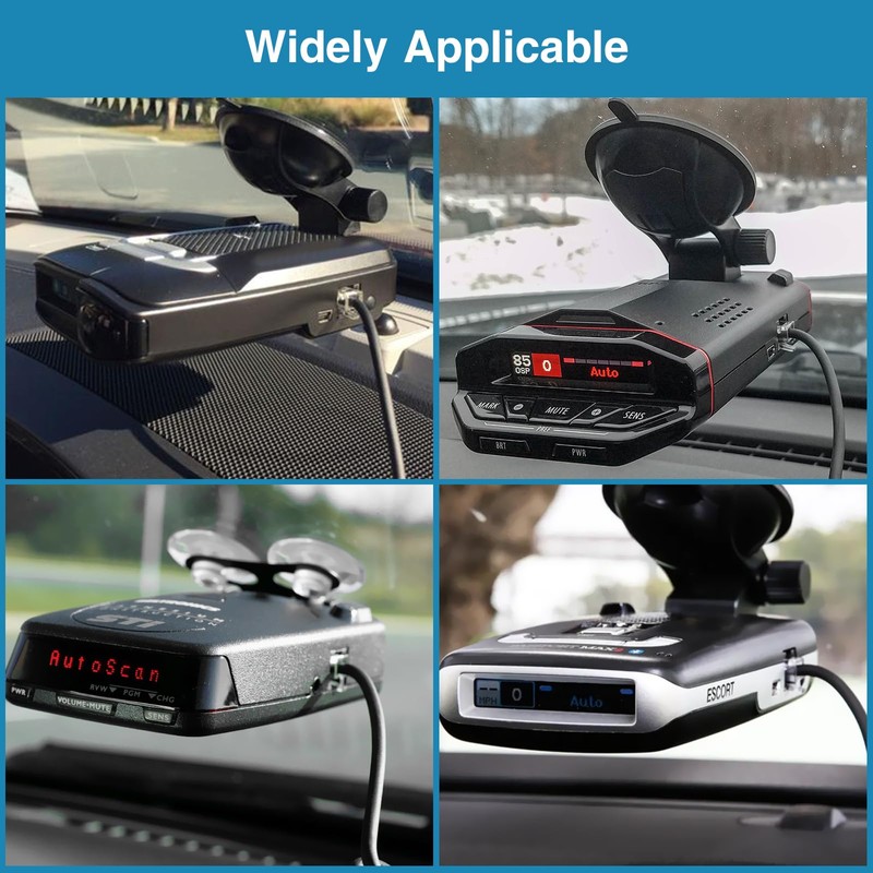 Radar Detector Cable with USB C to RJ11 Plug,Power Cable