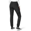 WonderWink W123 Women’s Comfort Waist Cargo Jogger Pant — Black,