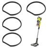 INTHVKIL 4Pcs Replacement Gasket for Ryobi 18v Stick Vacuum Dust