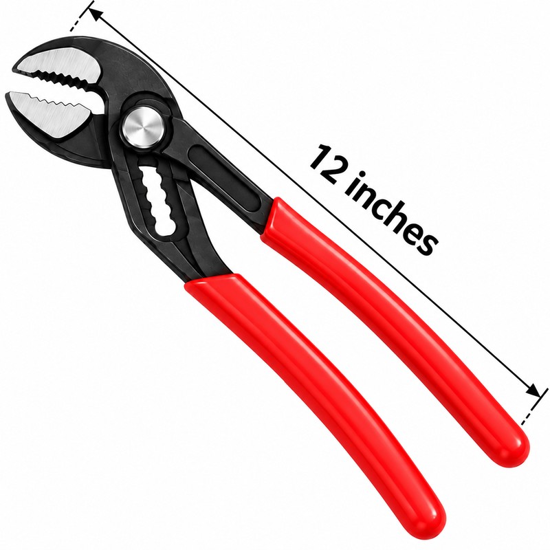 1pc Water Pump Pliers Notch Pliers Self-Locking Pipe Pliers Multifunctional
