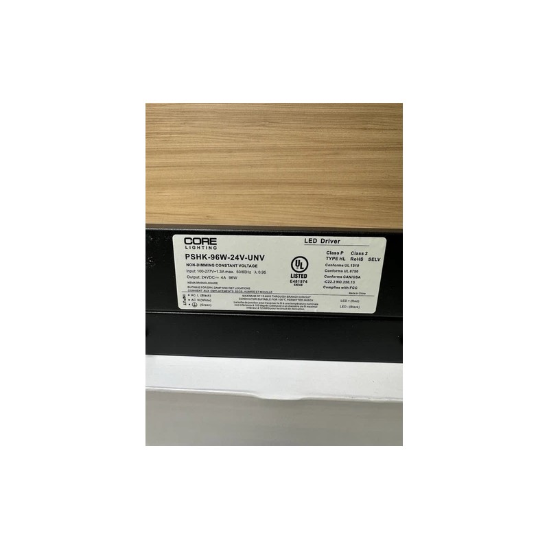 Core Lighting LED DRIVER PSHK-96W-24V-U