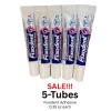 Fixodent SALE! 5-TUBES! Fixodent Professional Denture Adhesive Cream Travel Size, 0.35oz
