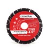 Casaverde 4.5" Diamond Metal Cutting Wheel with 7/8" Arbor,All Purpose