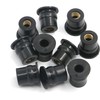 10PCS Rubber Well Nut for Windscreen & Fairing Universal M6