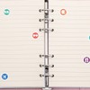 A6 Pattern PU Leather Budget Organiser with Magnetic Buckle Budget