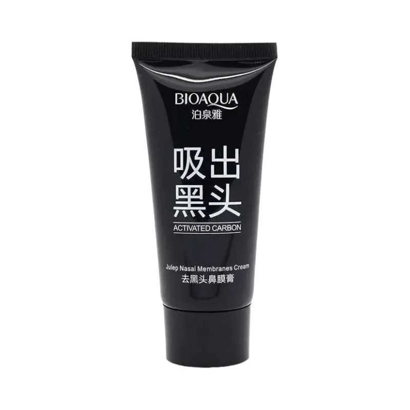 Bioaqua mascarilla negra set antiacné, elimina puntos negros en piel