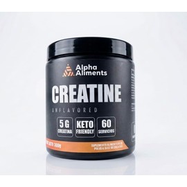 Creatina Monohidratada Micronizada en polvo sin sabor | 300G | Alta Pureza | 60 servicios.
