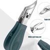 Slanted Nail Clippers | Wide Jaw Opening Fingernail Clipper,Precision Stainless