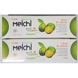 2 Packs of Hanil Meichi Toothpaste (Kalamansi)