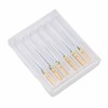 6pcs F1 Endodontic Canal Files Stretchy Metal Portable Rustproof Endodontic