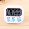 SULIVES 4PCS Digital Kitchen Timer Magnetic Backing Stand Timers, LCD