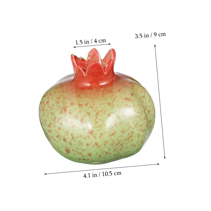 Gatuida Fruit Shaped Ceramic Vase for Dining Table Hydroponic Plant
