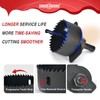 ANGELSWORD Hole Saw Set 24 PCS Hole Saw Kit, Hole