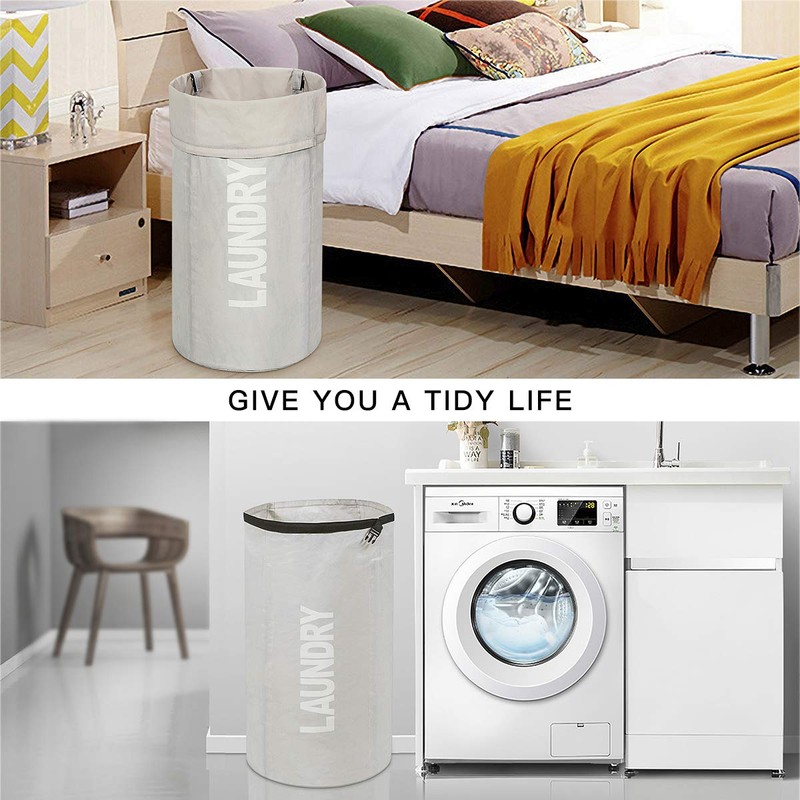 WOWLIVE Extra Large Foldable Laundry Bag Laundry Basket Collapsible Laundry