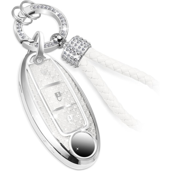 Coverforkey for NS Key Fob Cover with Fashion Braided Keychain,