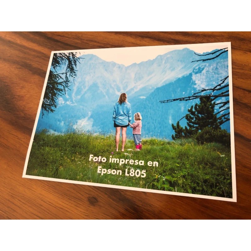 Papel Fotográfico Aperlado 300 Hojas 6x8 (3 Pack) Blanco