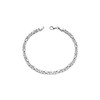 Byzantine Chain 4 mm, Solid 925 Silver, Selection of Lengths,