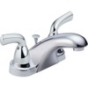 Delta Faucet Foundations Centerset Bathroom Faucet, Chrome Bathroom Sink Faucet,